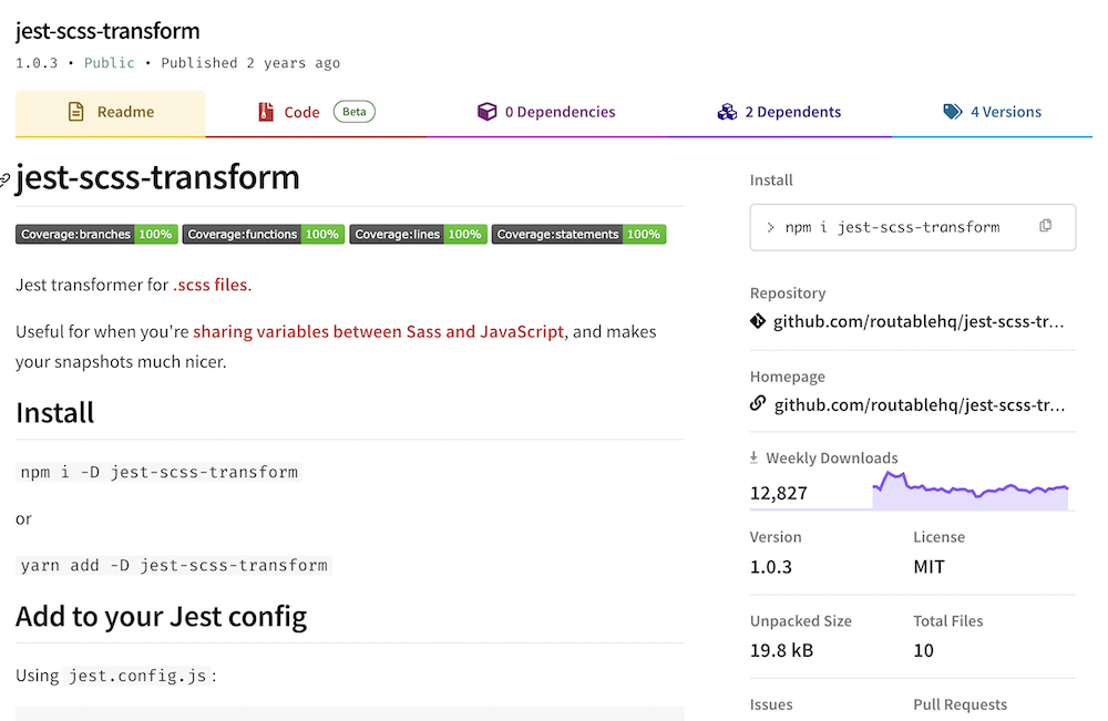 jest-scss-transform